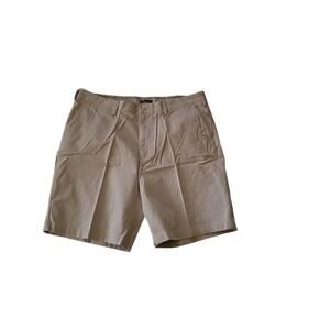 Nautica Established 1983 Men's Shorts Ivory Stone Khaki Cotton Size 40W